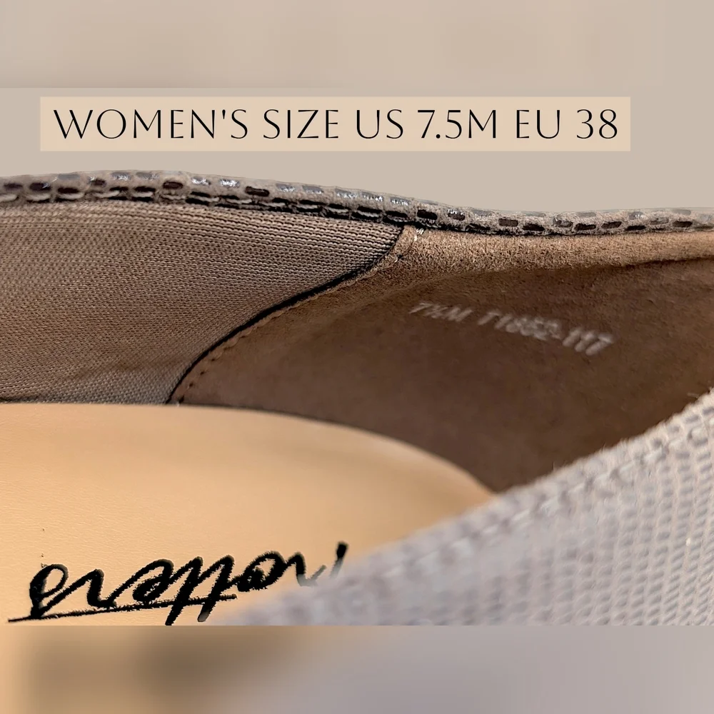 Trotters delsey taupe